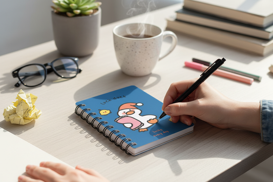 Anteckningsbok Gås - UGC / TikTok Style product photo