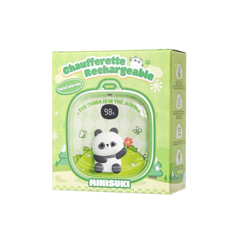 Kawaii Panda USB-handvärmare med justerbar värme, perfekt för vinter och jul