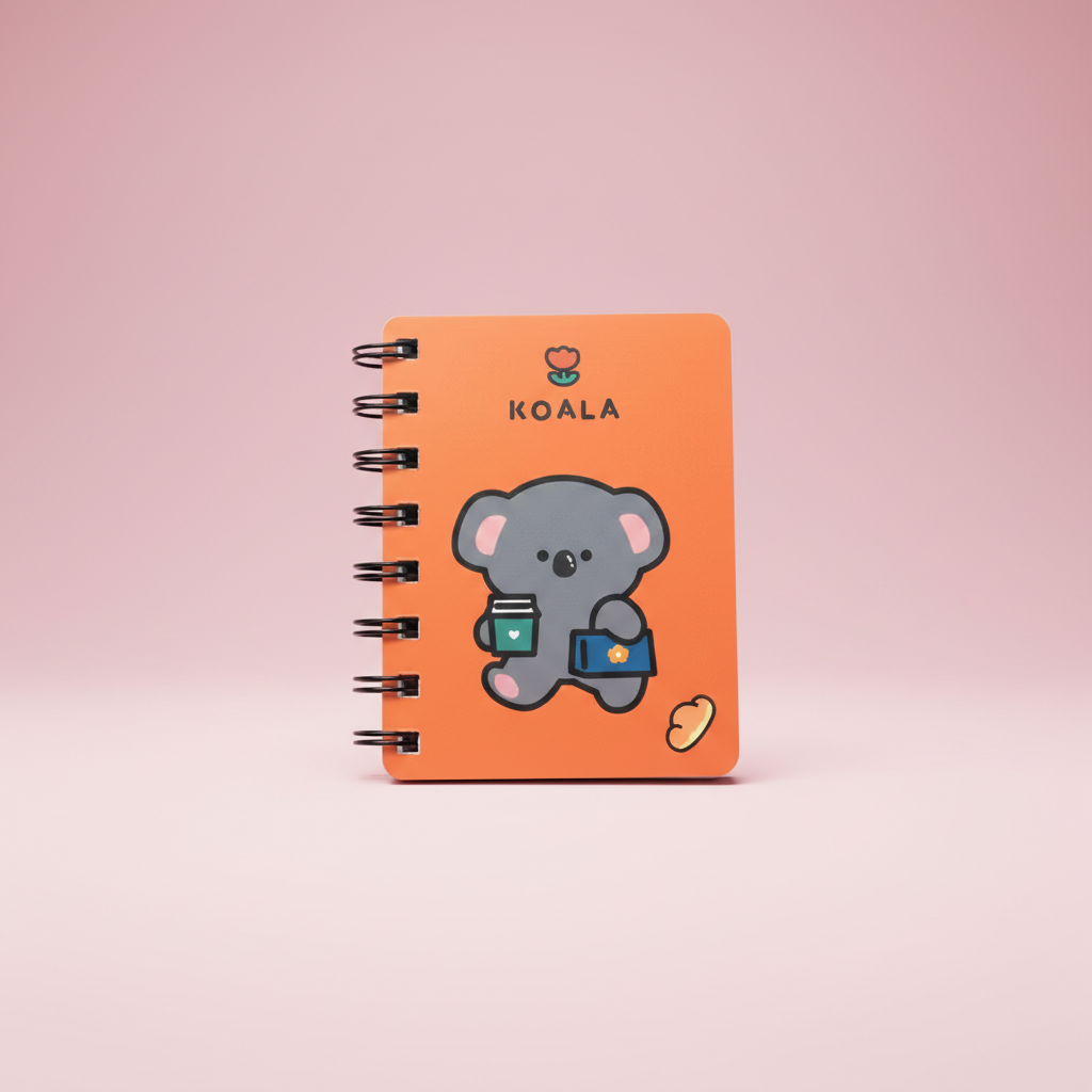 Anteckningsbok Koala - Pink Panda Style product photo