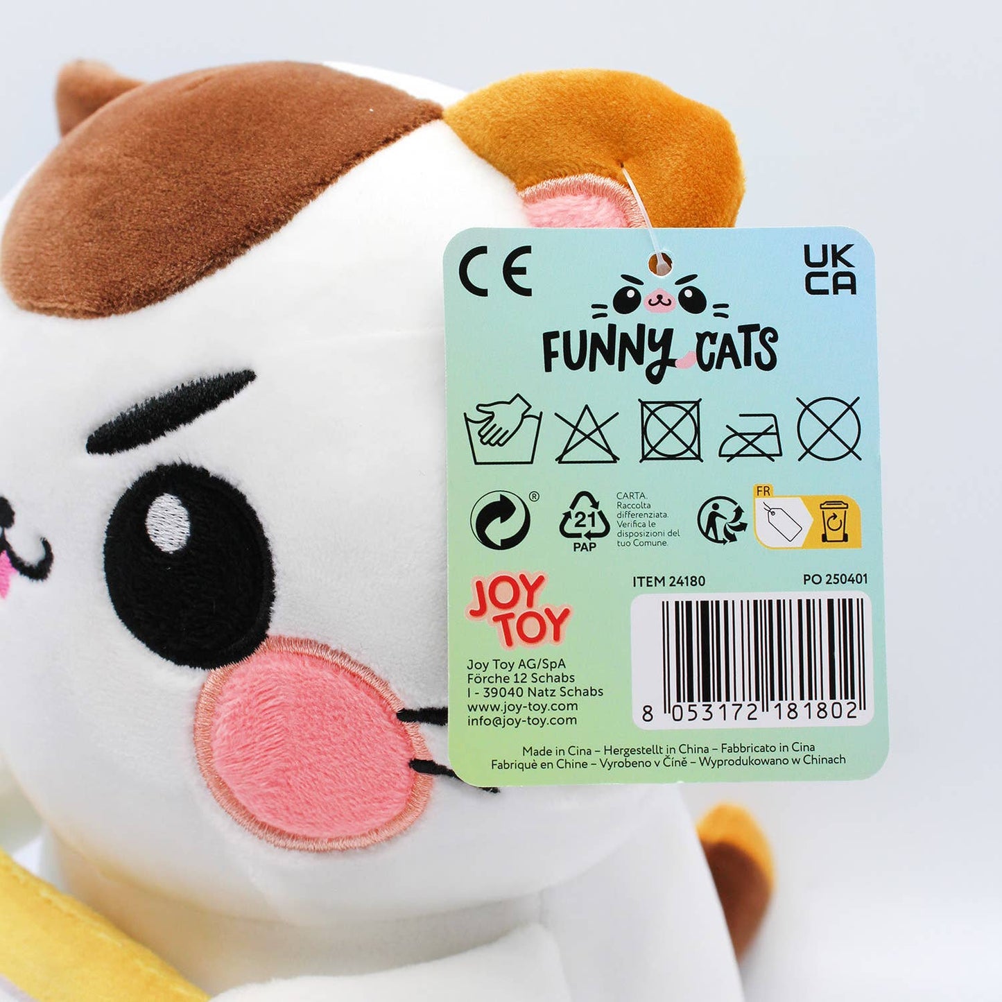 Kawaii Gosedjur Katt med Soppa