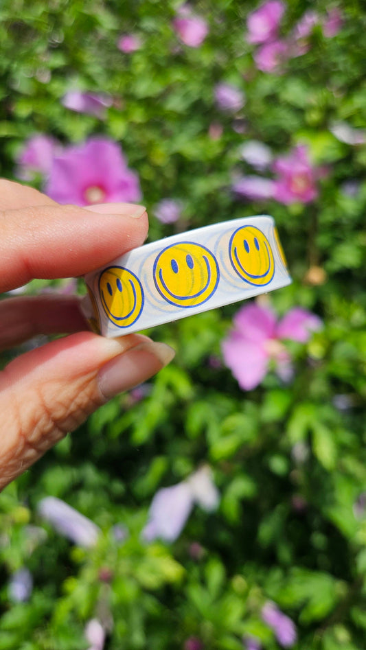 Washi-tejp Smiley – För glädje och kreativitet