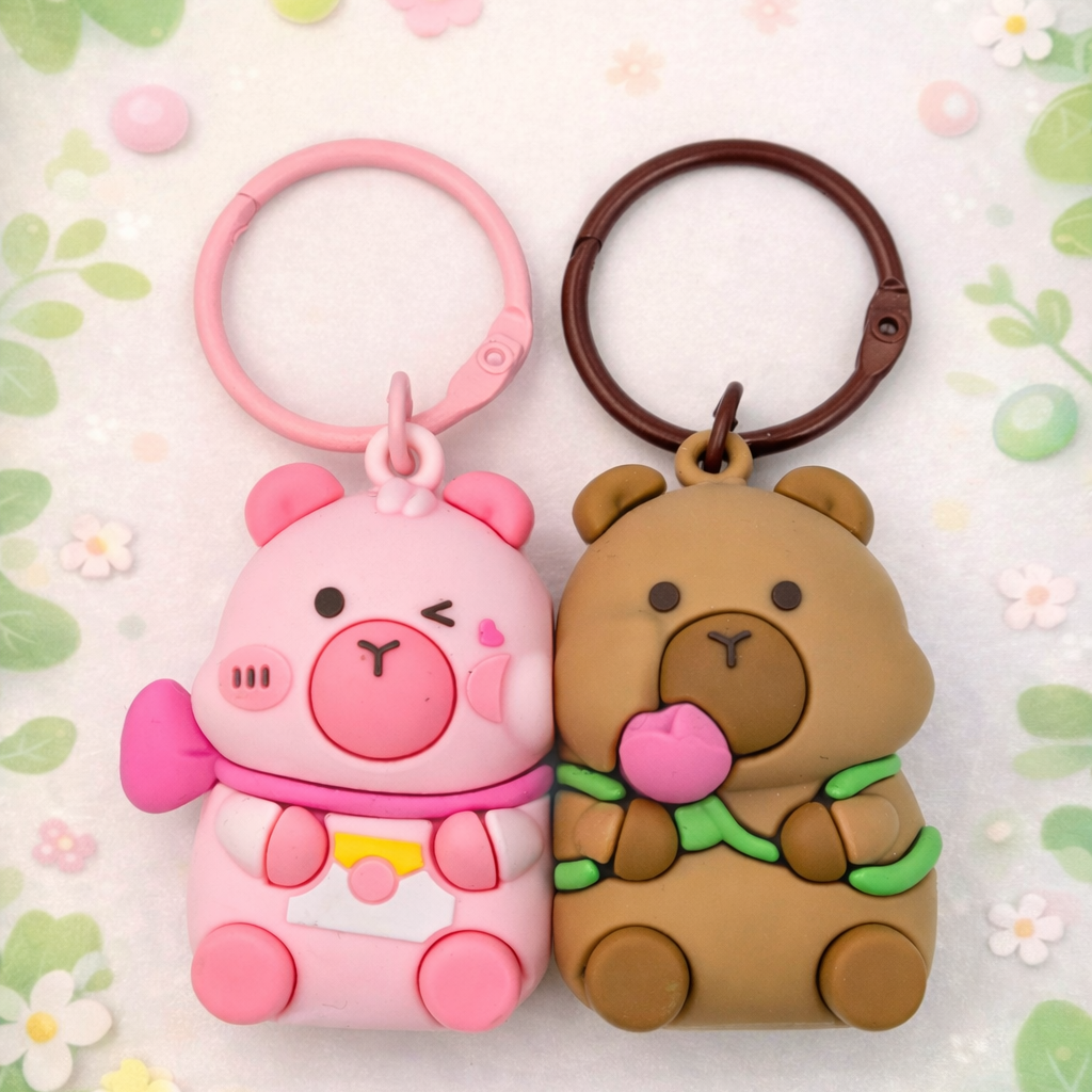 Nyckelring duo Capybara