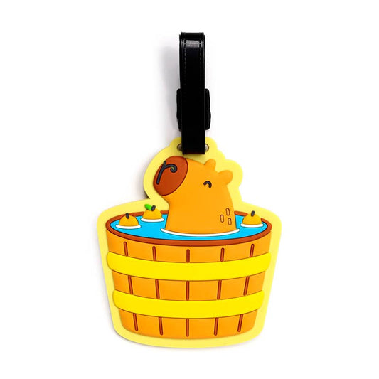 Capybara PVC-bagagetag