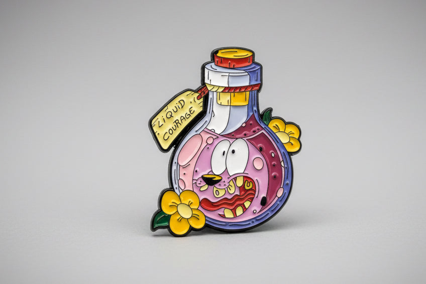 Pin - "Liquid courage"