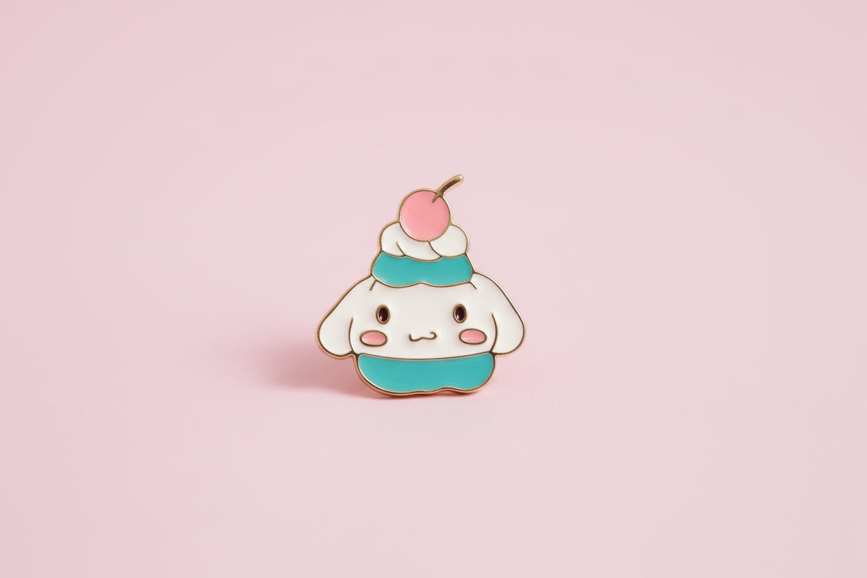 Pin - Cinnamoroll blå dessert
