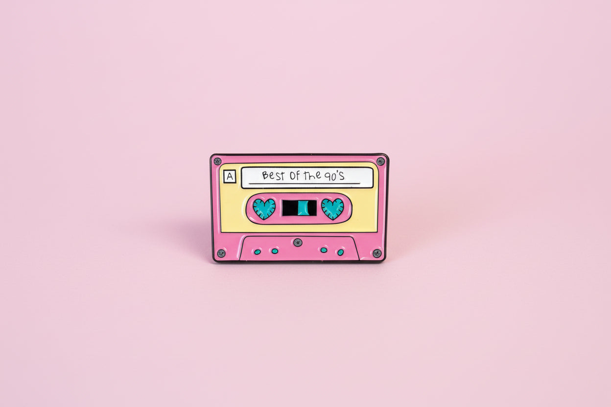 Pin - Kassettband ”best of the 90’s”
