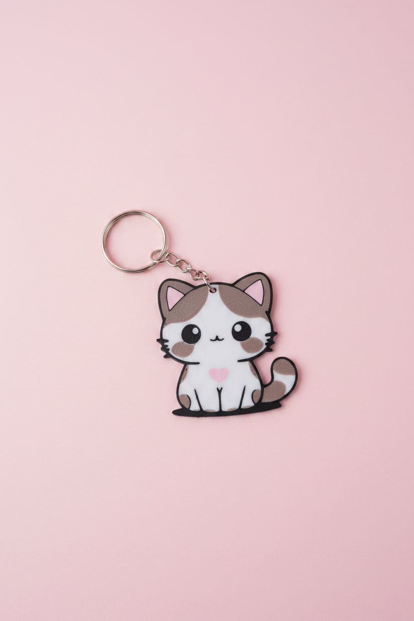 Nyckelring Katt