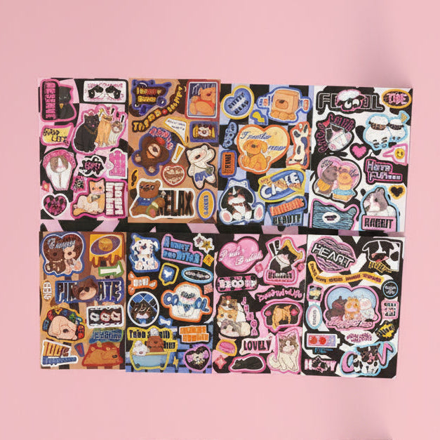 Stickerset Coola Djur