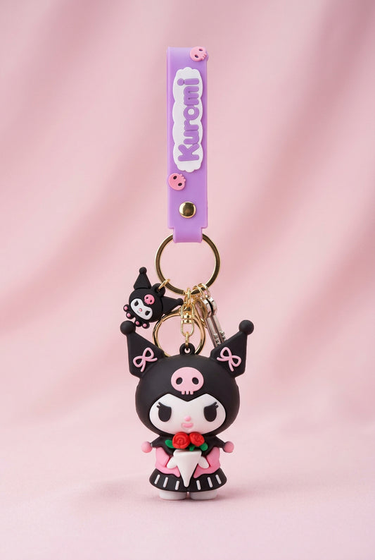 Kuromi nyckelring