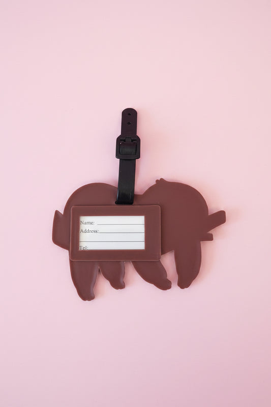 Söt Sengångare Väsktagg - Kawaii Accessoar för Resor & Väskor