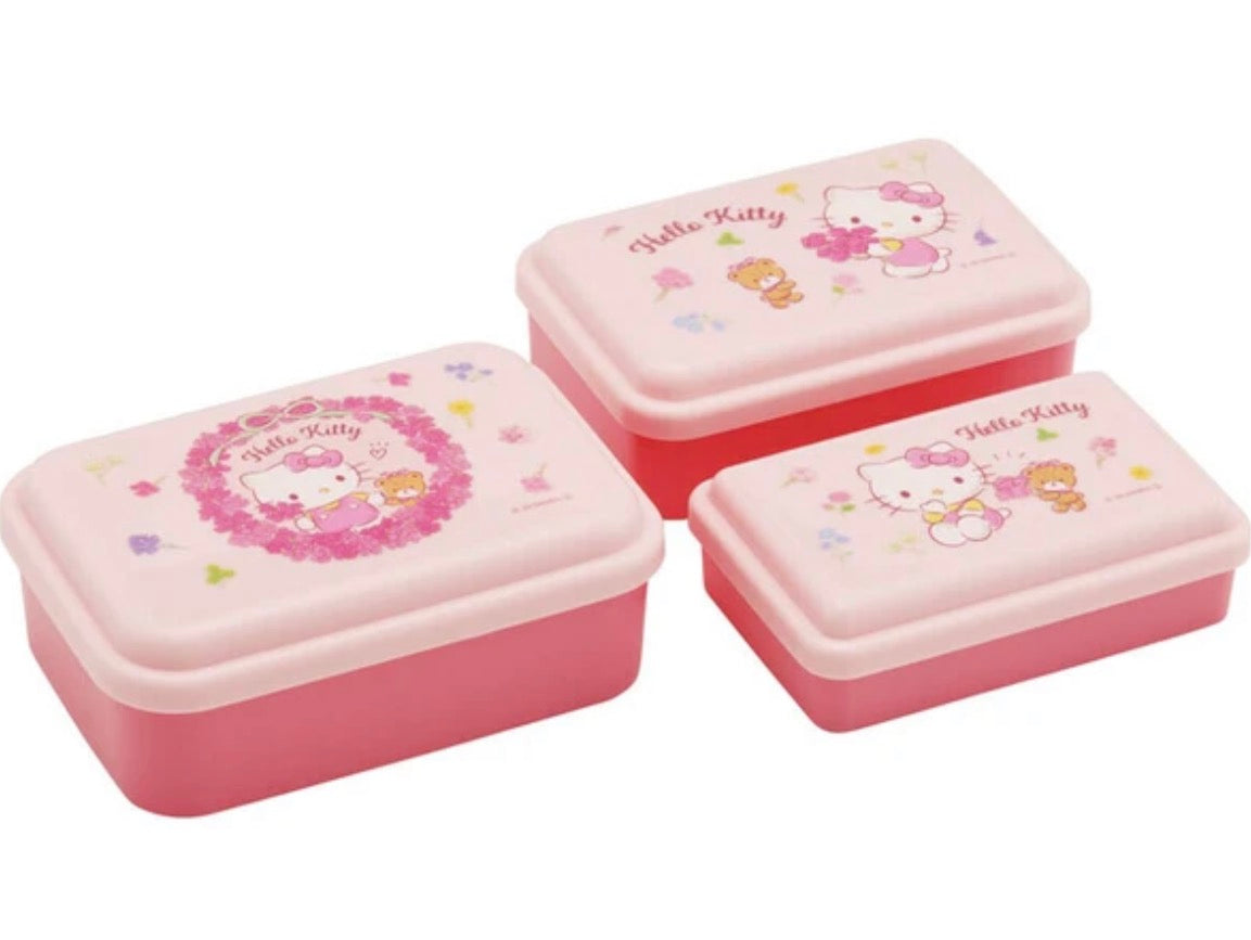 Bento box - matlåda Hello Kitty 3 pack