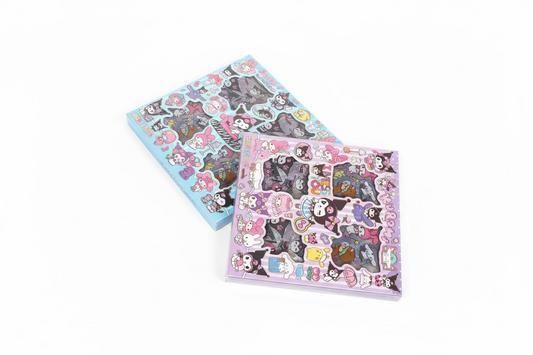 100-pack My Melody/Kuromi Kawaii Stickers