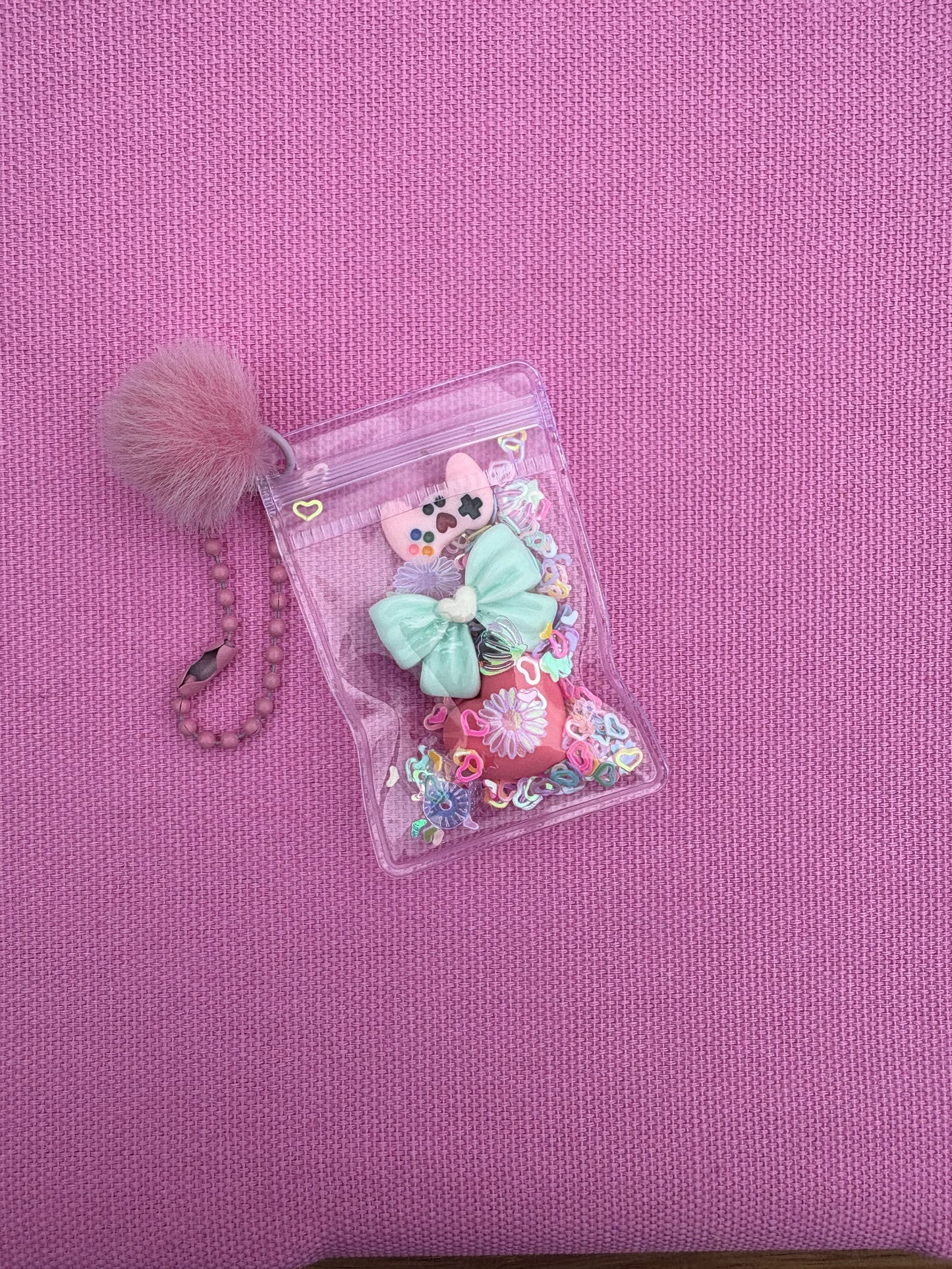 Kawaii Shaker Charm - Söt Accessoar för Väska & Nycklar