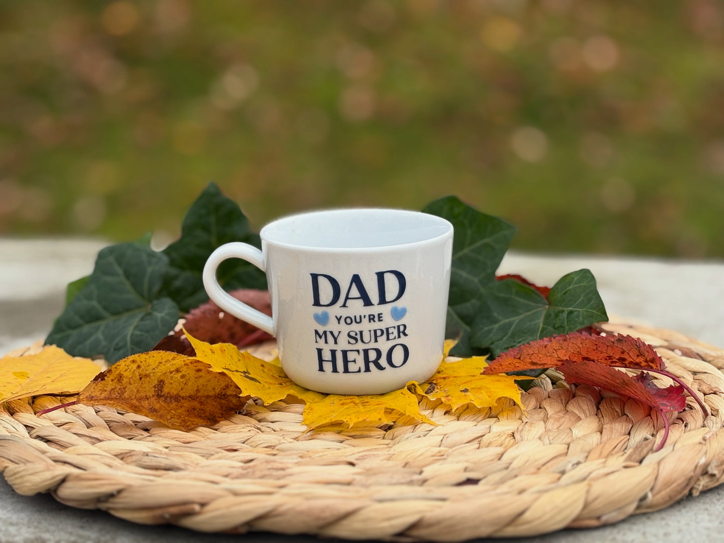 Kawaii Superhjälte Pappa Mugg - Perfekt Present till Fars Dag eller Jul