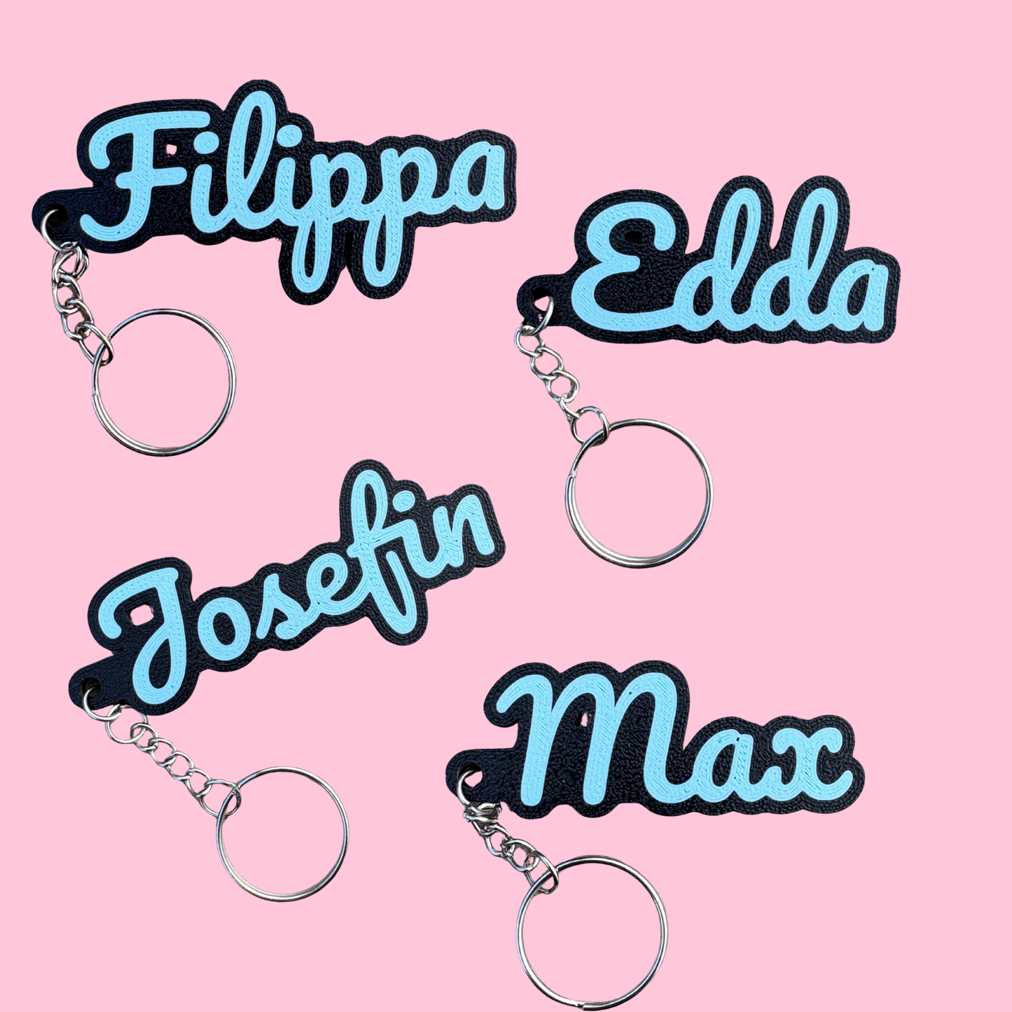 Personlig Kawaii Nyckelring