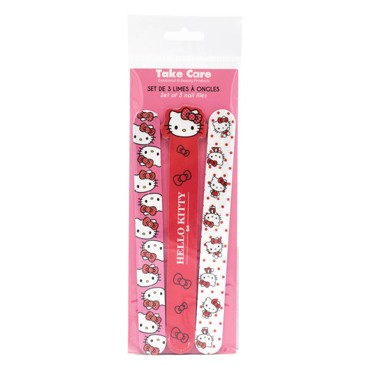 Set med 3 Hello Kitty nagelfilar