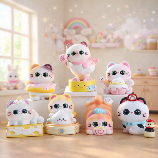 Blindbox Kattplanet - Mysteriebox Kattfigur
