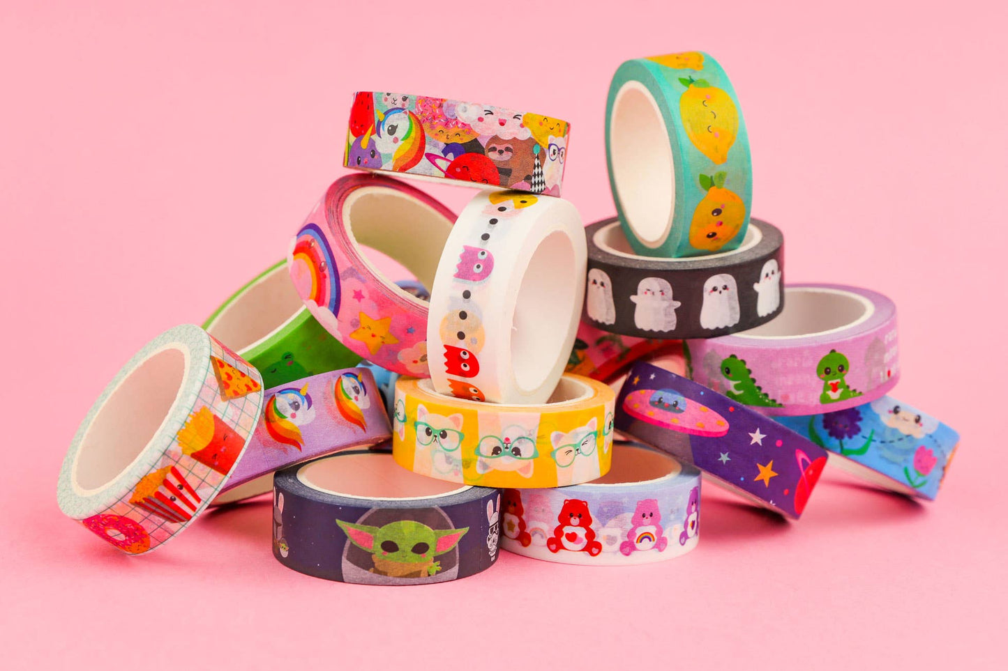 Washi-tejp Baby Yoda Grogu från Mandalorian