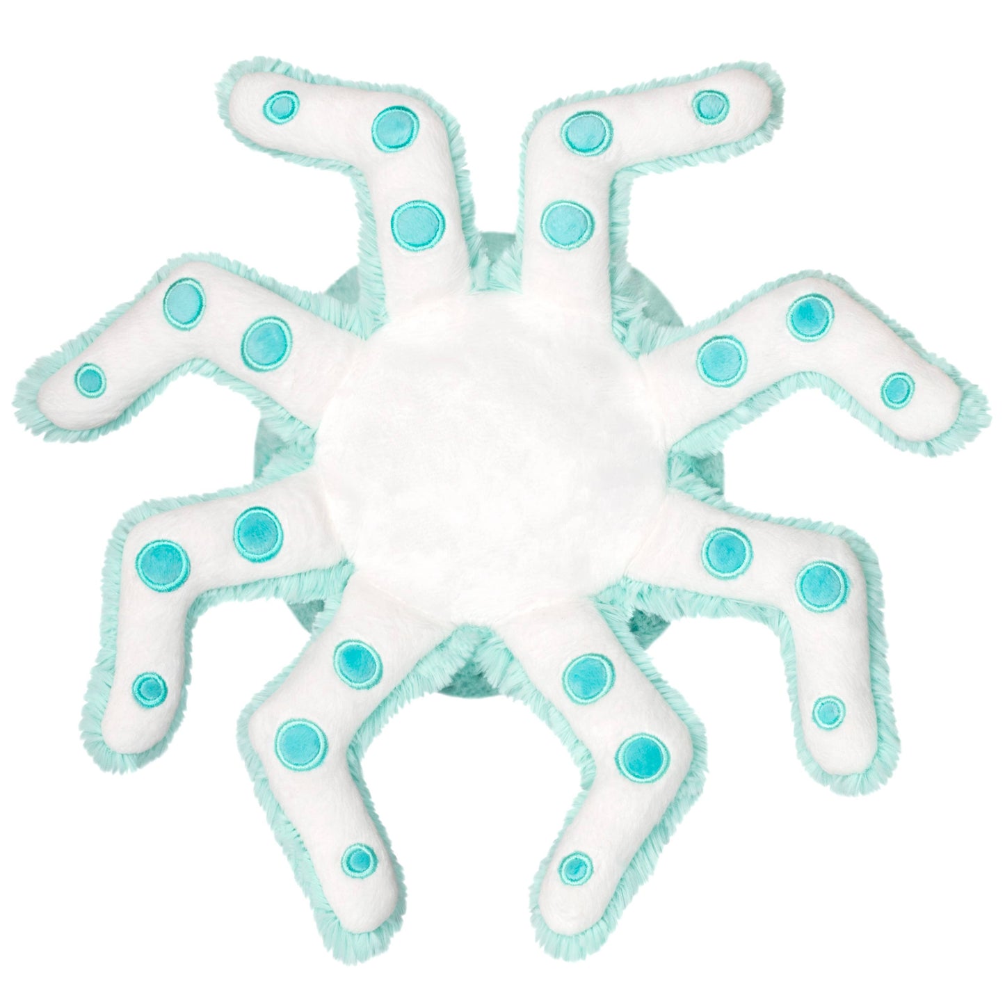 Mini Squishable Mintgrön Bläckfisk - Söt Plyschkompis för Barn & Vuxna