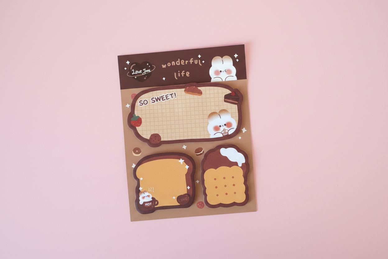 Kawaii Post-it  - Sött Anteckningsset