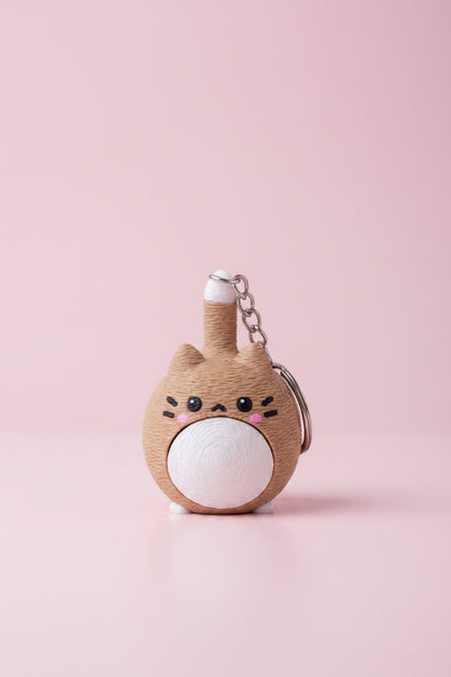 Nyckelring Katt Clicker (Chonky cat)
