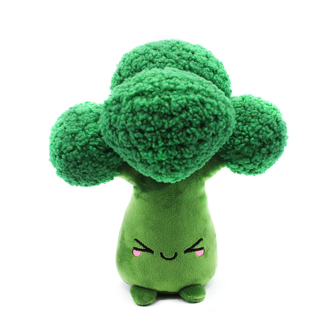 Yummies Kokkoli Broccoli Gosedjur - Mjuk Plysch 26 cm Kawaii och Rolig
