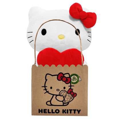 Sanrio Hello Kitty Hjärta - Mjuk Plysch 24cm i Återvunnet Material