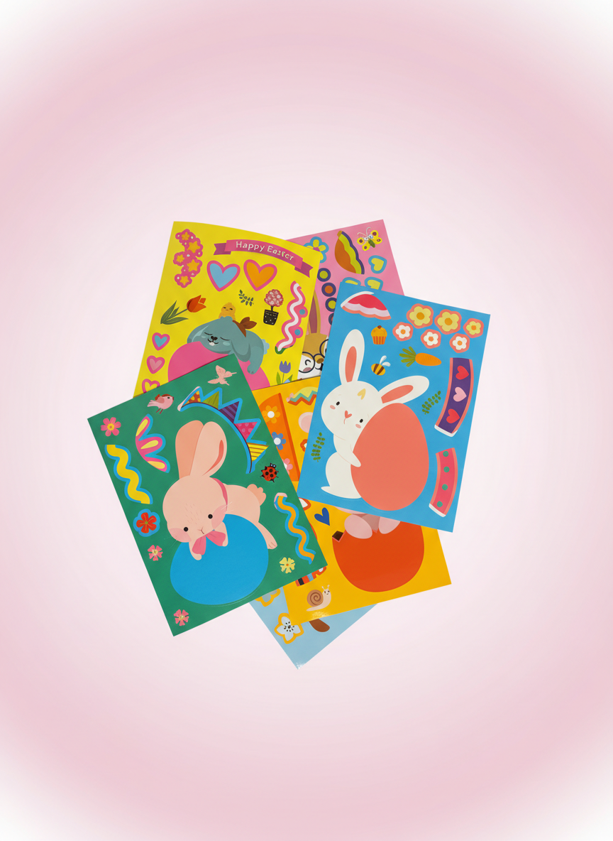 Påsk stickers - Pink Panda Style product photo