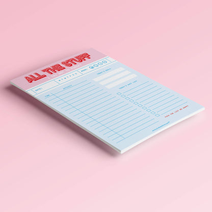 Anteckningsblock A5 - "Alla saker jag försöker att inte glömma" - Perfekt present