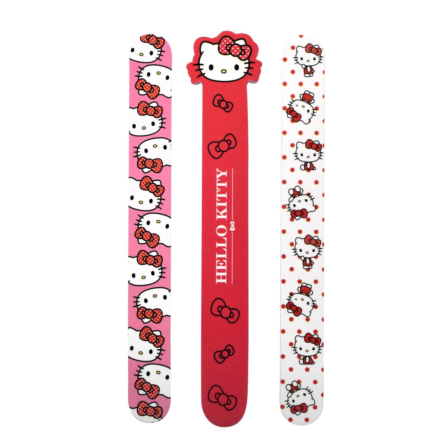 Set med 3 Hello Kitty nagelfilar