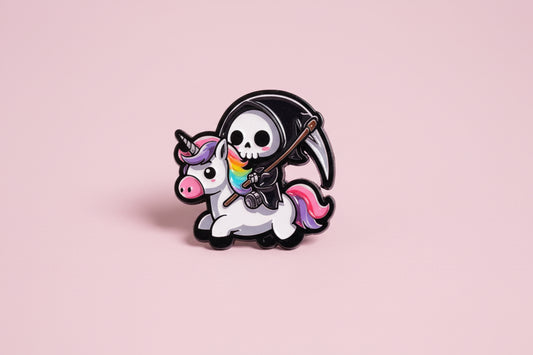 Pin -Liemannen på enhörning