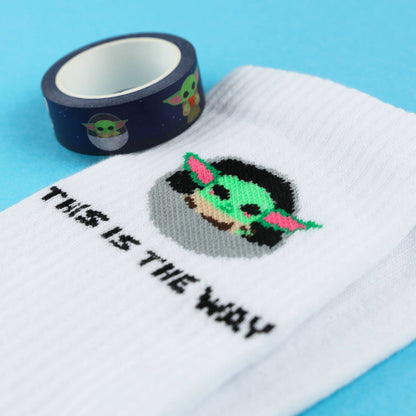 Washi-tejp Baby Yoda Grogu från Mandalorian