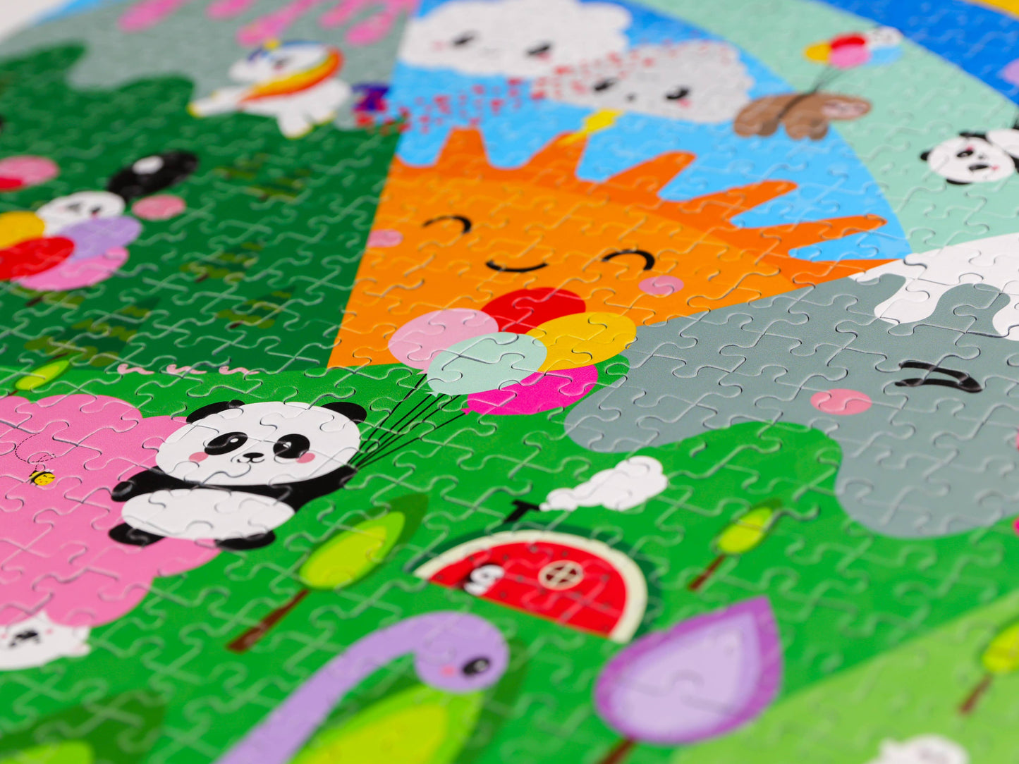 Kawaii pussel 1000 bitar – Söta figurer, färgglatt och roligt!