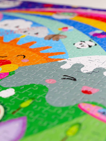 Kawaii pussel 1000 bitar – Söta figurer, färgglatt och roligt!