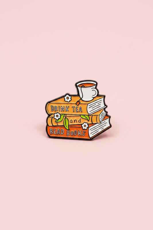 Pin - Drink Tea and read books