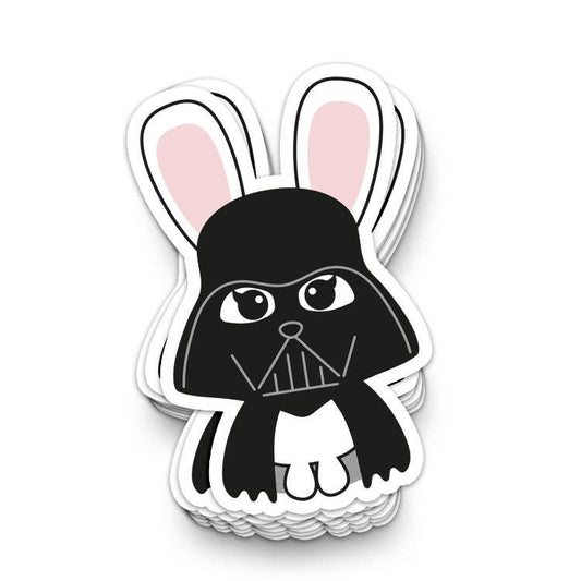 Star Wars Darth Bunny-klistermärke