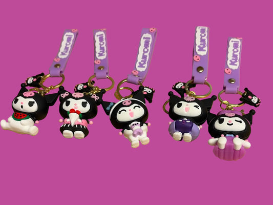 Kuromi nyckelring