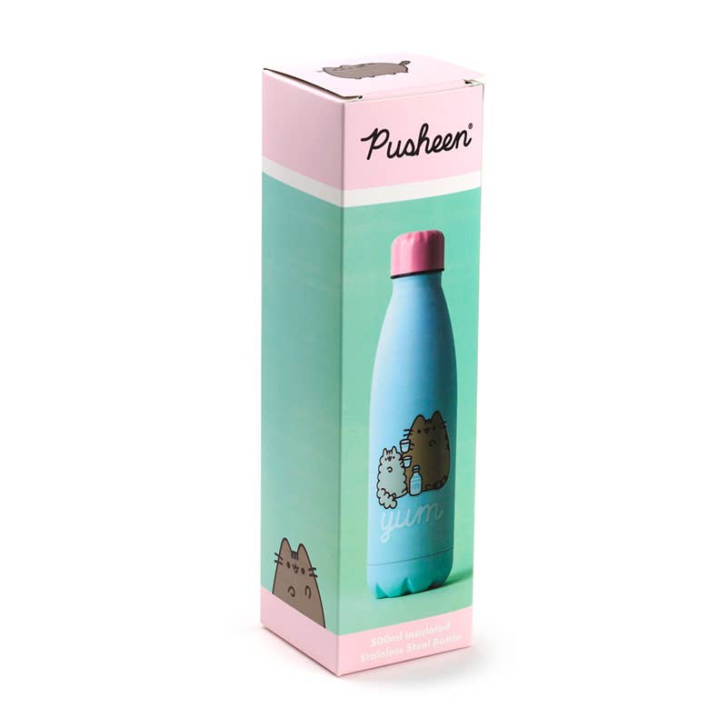 Pusheen Cat Foodie termoflaska 500ml rostfritt stål varm & kall