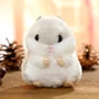 Kawaii Hamster Nyckelring - Mjuk Plysch 10 cm Väskhänge Dekoration