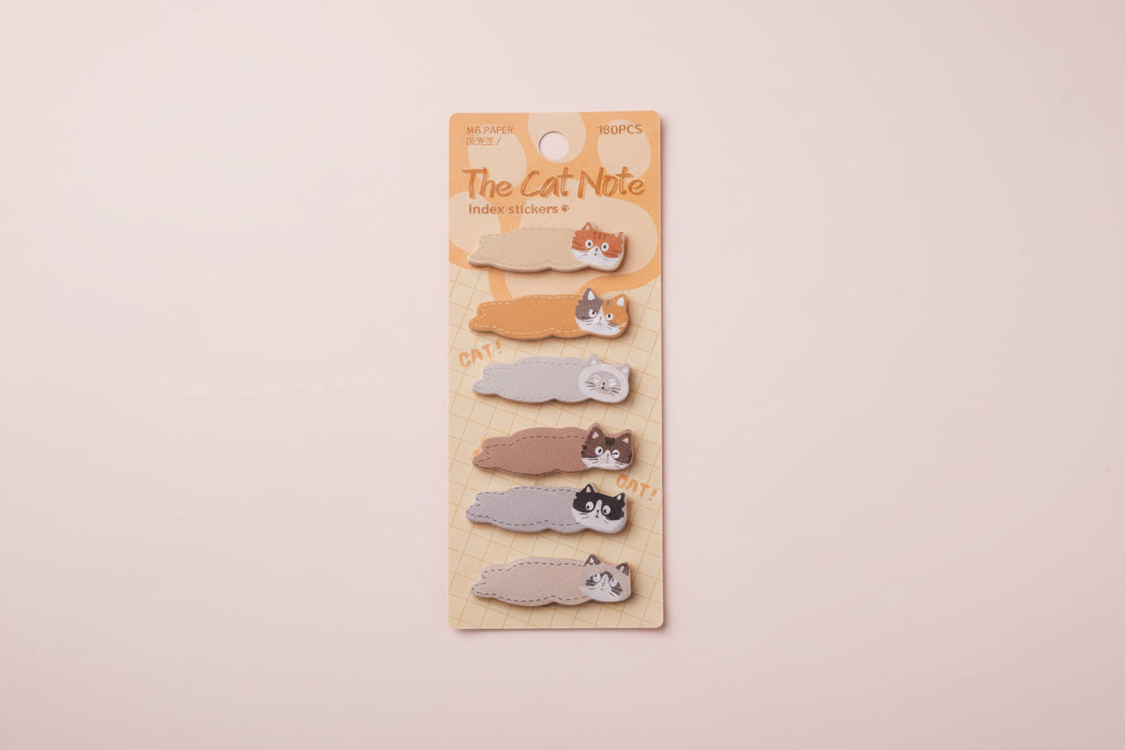 Mini post-it Index stickers katter