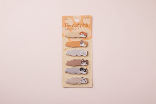 Mini post-it Index stickers katter