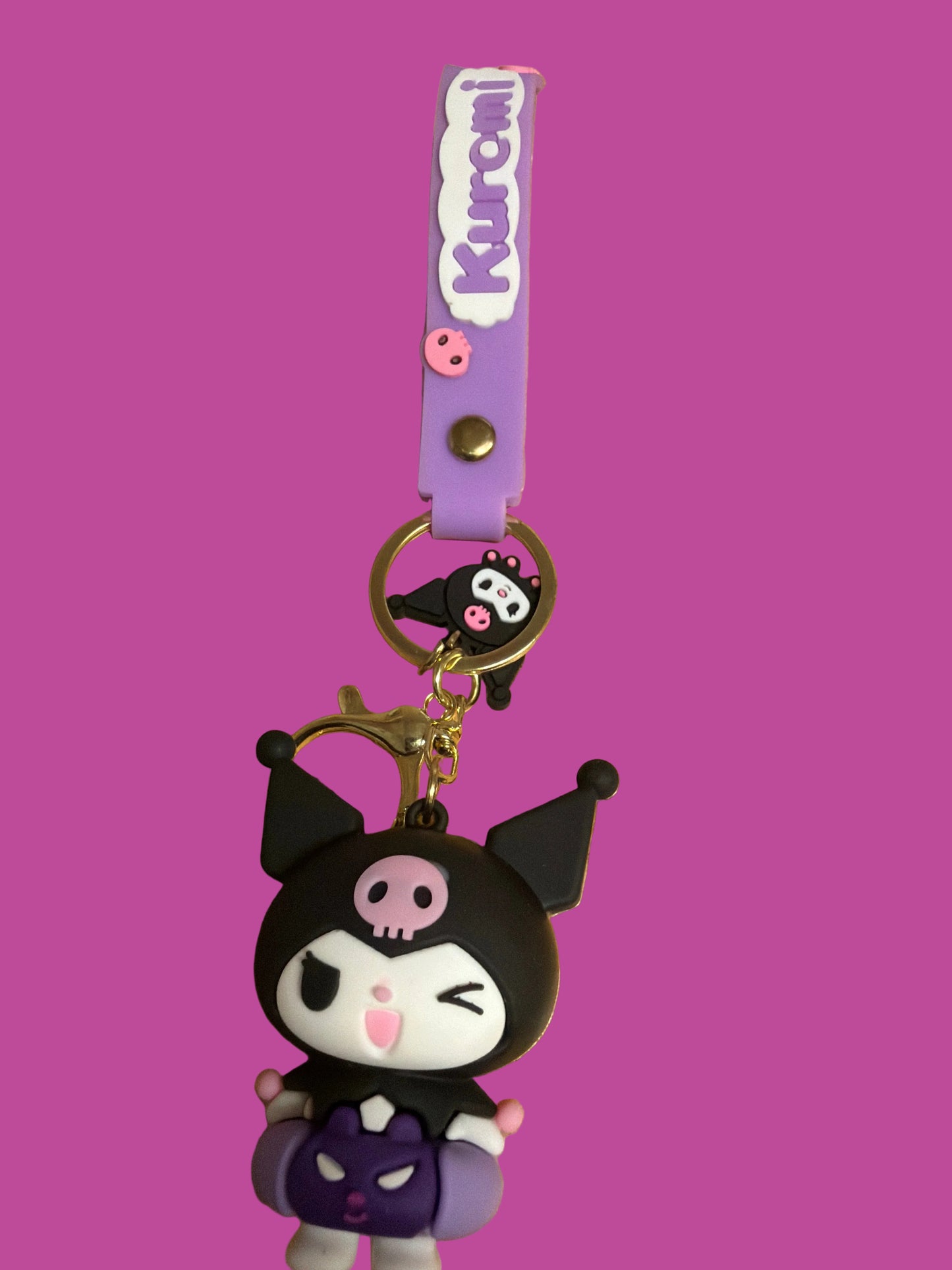 Kuromi nyckelring