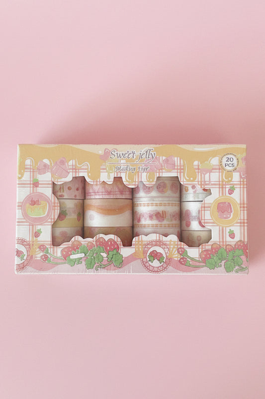 Washitejp set 20 st - Sweet Jelly