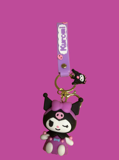 Kuromi nyckelring