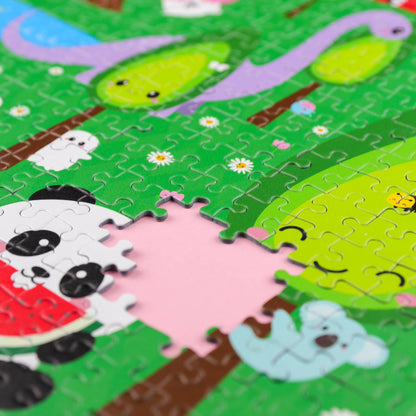 Kawaii pussel 1000 bitar – Söta figurer, färgglatt och roligt!