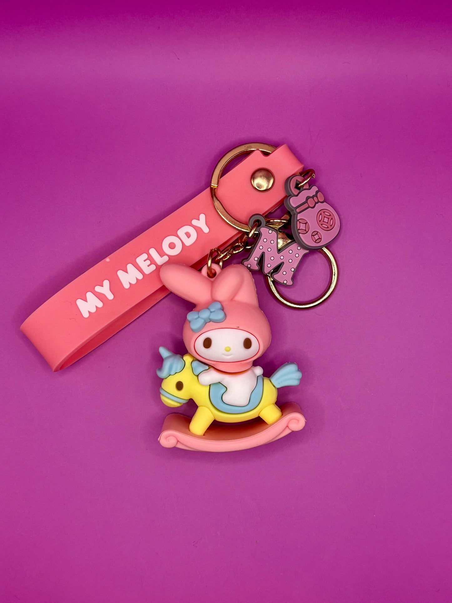 Sanrio My Melody - Nyckelring i Kawaii Design för Väskor & Nycklar