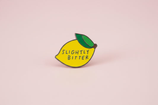 Pin - ”Slightly bitter”