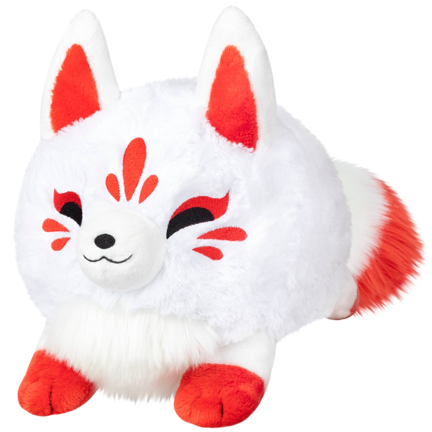 Mini Fluffig Kitsune Plushie - Söt Japansk Räv
