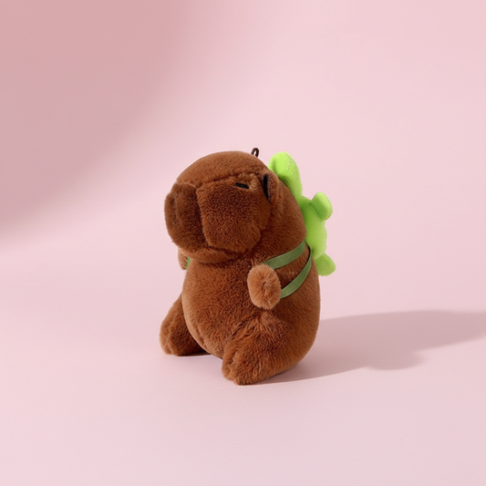Söt Capybara Nyckelring - 11-14cm - Pink Panda Style product photo