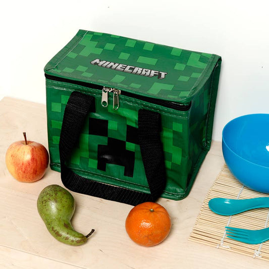 Återanvändbar kylväska för lunch i RPET – Minecraft Creeper